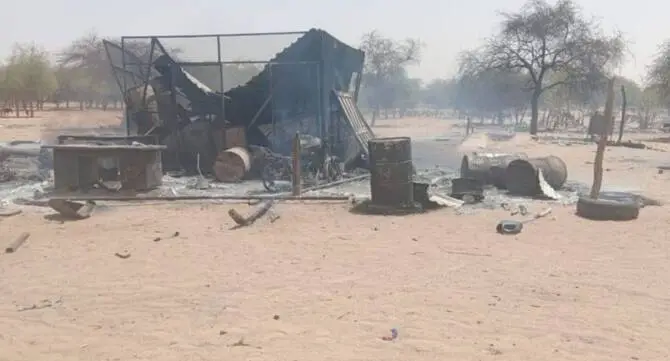 مقتل 14 شخصاً في هجوم بطائرة مسيّرة على بلدة حدودية غربي السودان