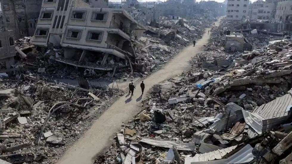 2024 10 06t055640z 1786896739 rc2j76ayu1tn rtrmadp 3 israel palestinians anniversary gaza rubble