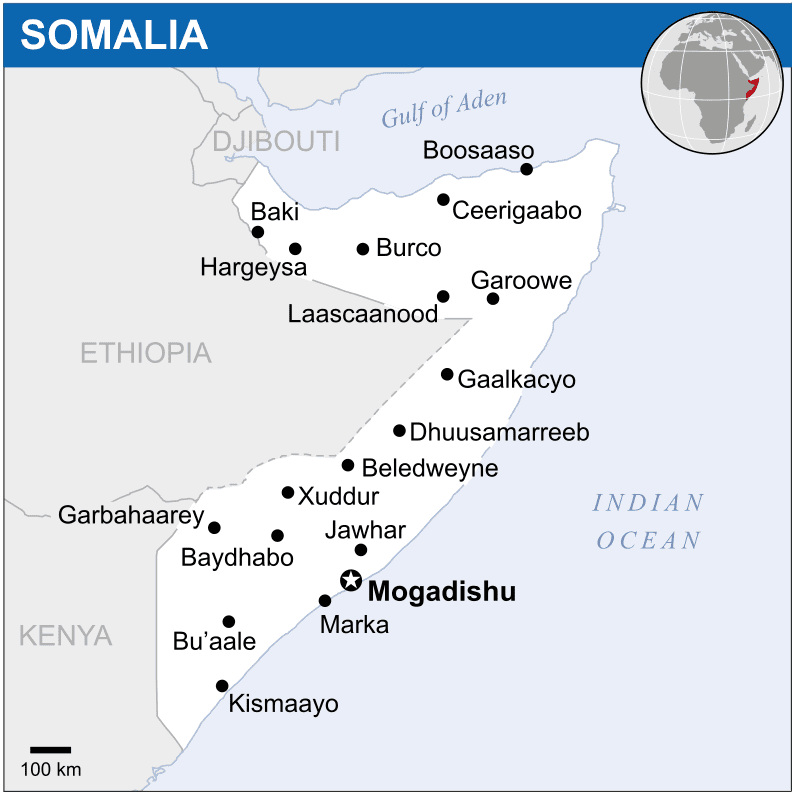 Somalia Location Map 2011 SOM UNOCHA.svg