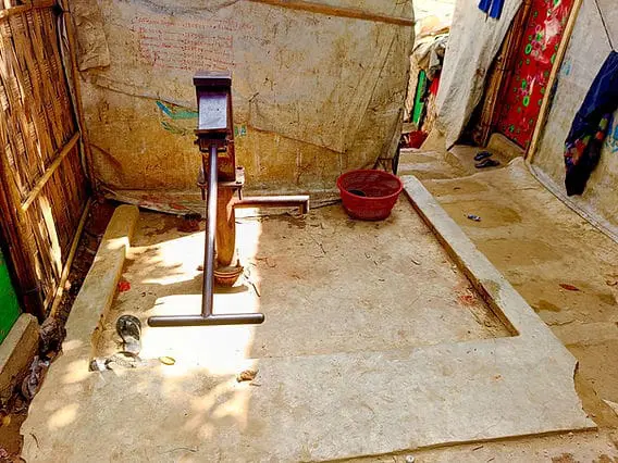 شحّ المياه في مخيمات الروهينجا: تقرير حول الأوضاع الراهنة لمجتمع الروهينجا 2 1000030670