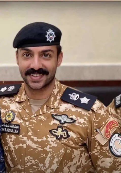 مقتل ضابطين من أمن الحدود الكويتي وضابط أمريكي في الكويت 2 المقدم ركن عبدالله عماد الشراح