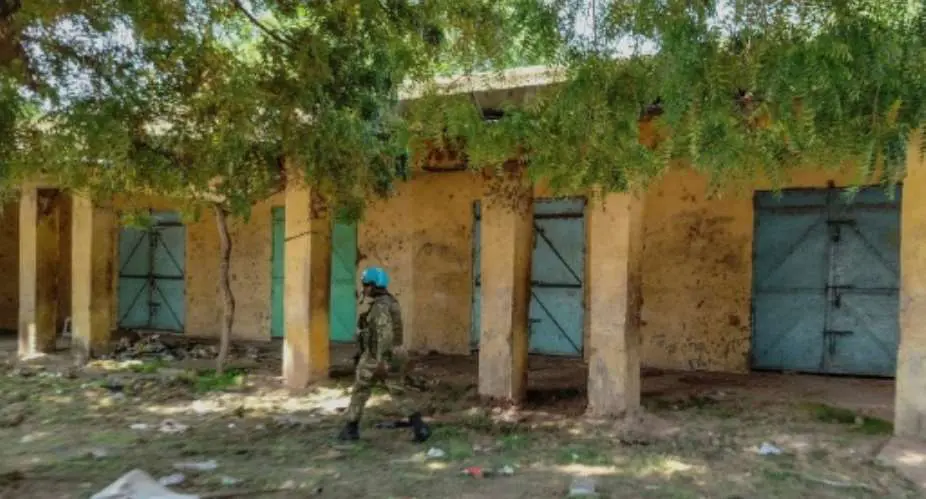 afp the site where residents of amdafock settled is near a camp
