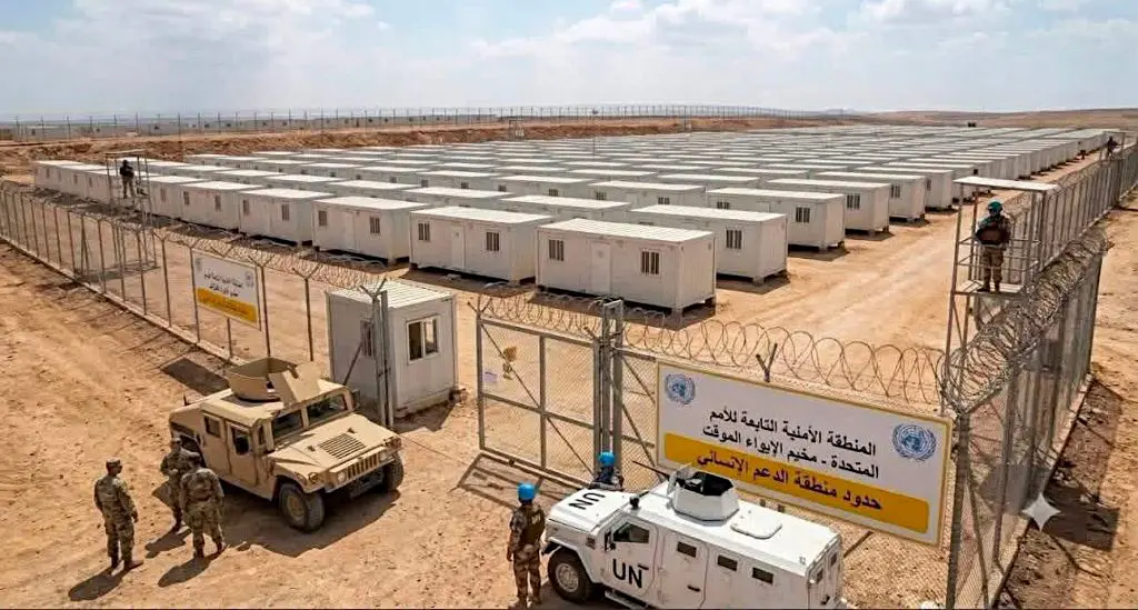 رؤيتان متنافستان لمستقبل غزة: حصار إنساني متواصل أم "معسكرات تكنولوجية" تحت السيطرة الإسرائيلية؟ 2 gaza concentration camp