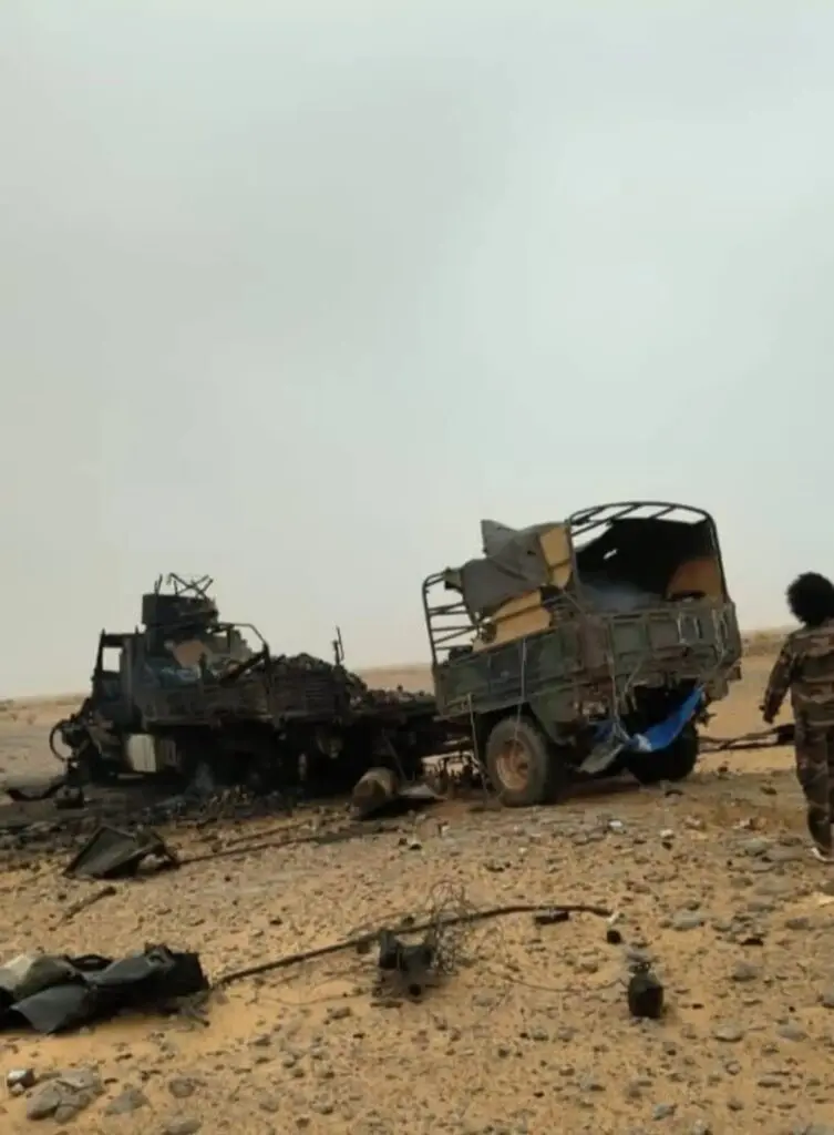 جبهة تحرير أزواد تدمر 24 مدرعة وتأسر جنودا روس من بينهم ضابط رفيع المستوى 9 img 1 1783696214820