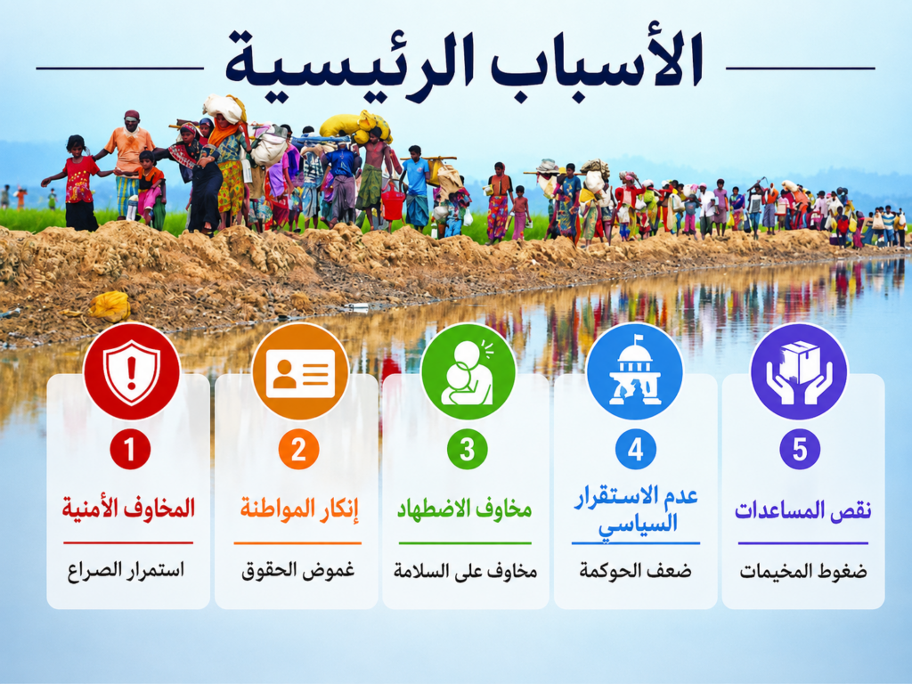 مدارس تغلق وبرامج حماية تتراجع.. أزمة التمويل تضرب مخيمات الروهينجا 2 168aa780 d058 49e5 8a47 255c760f3cae