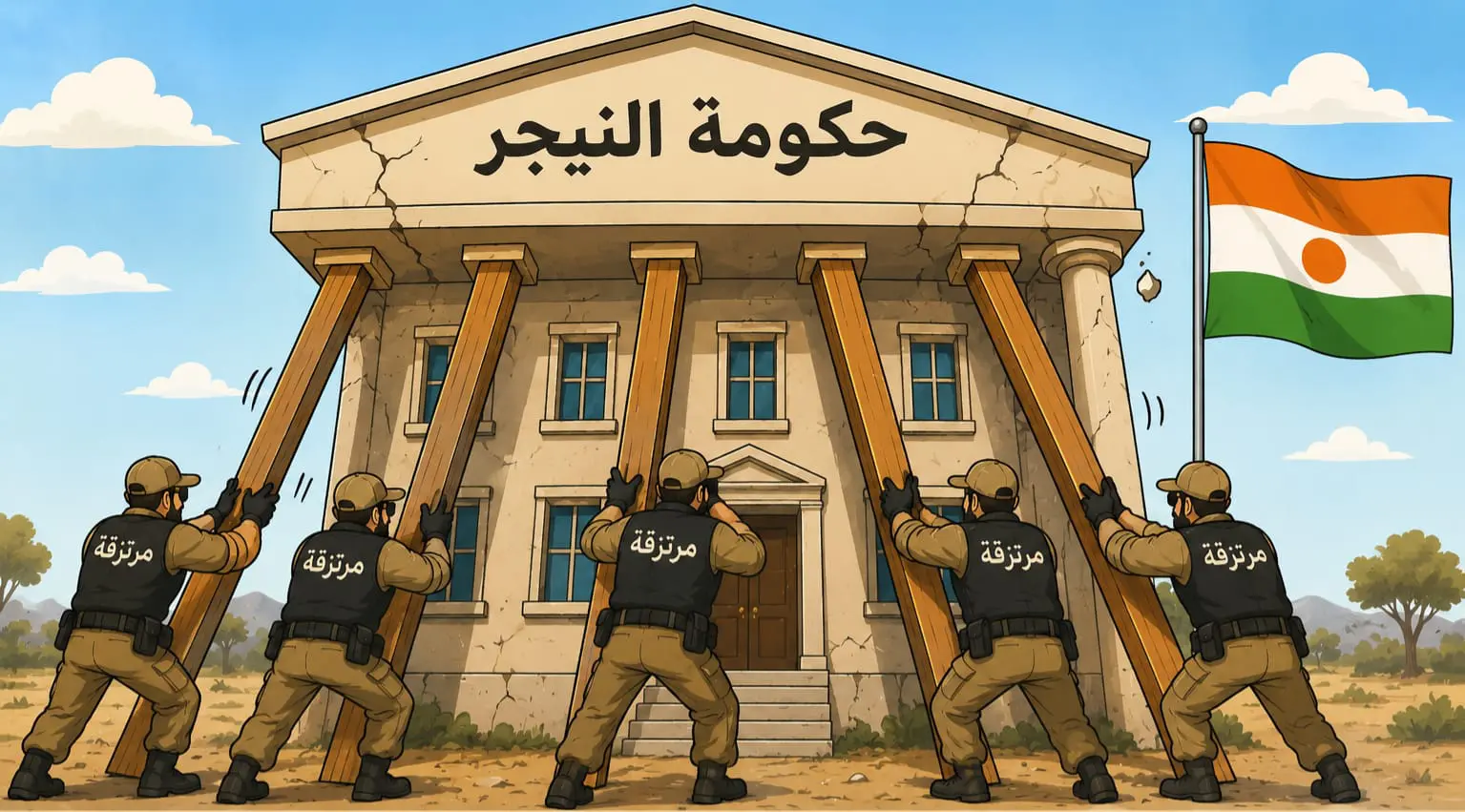روسيا تعزز دورها كحامية للمجالس العسكرية في أفريقيا بعد مساعدتها في قمع تمرد النيجر. 1 IMG 20260903 WA00011
