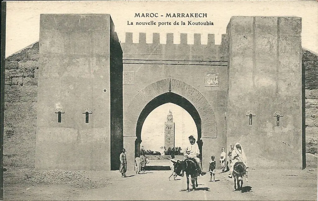 Marrakech Koutoubia 1919