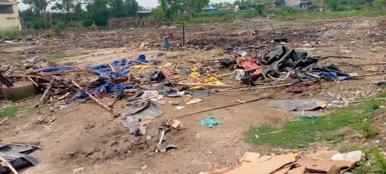 هدم مسجد في مخيم الروهينجا بالعاصمة الهندية نيودلهي