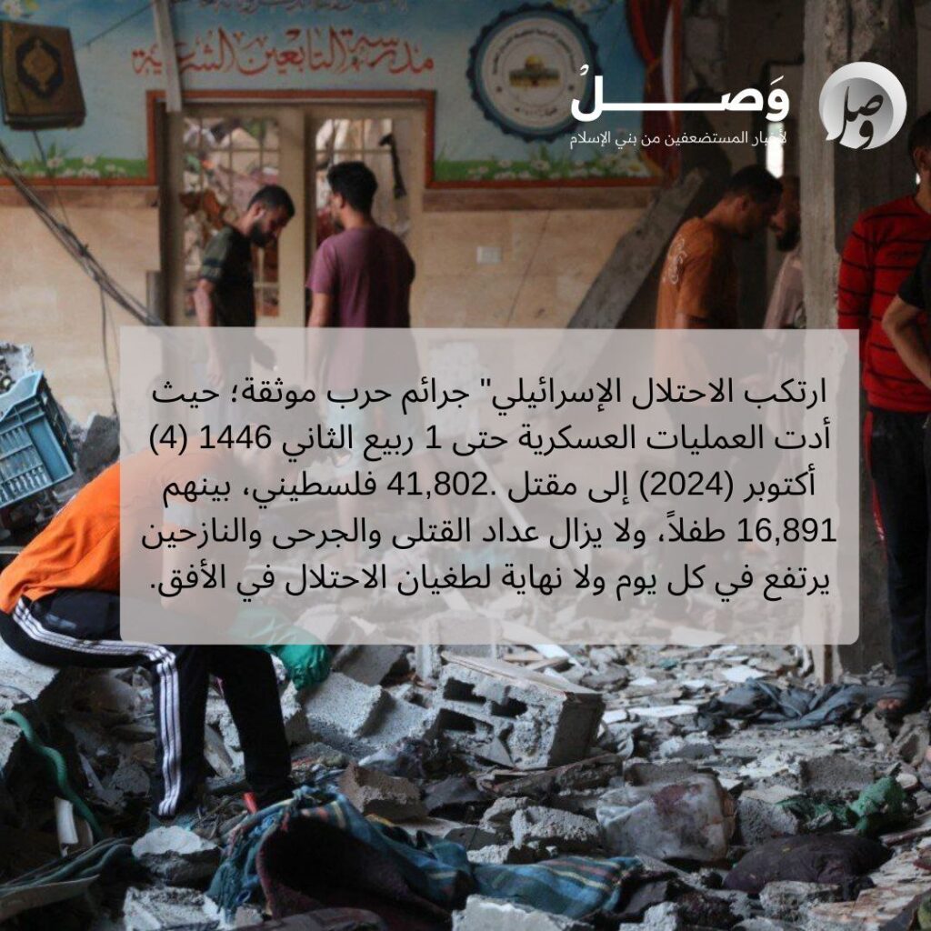 تقرير وصل الأسبوعي للعالم الإسلامي: أبرز أحداث الأسبوع الأول من شهر ربيع الثاني 10 12 1