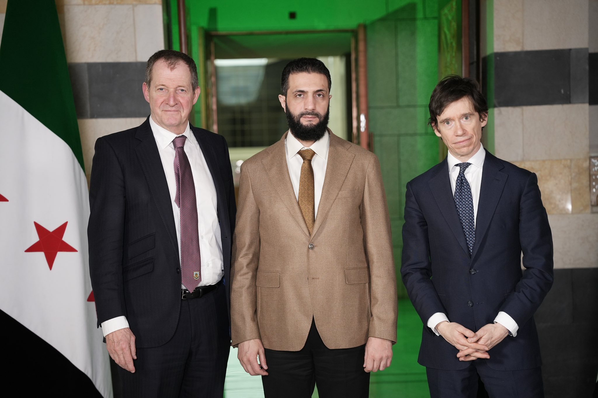 مقابلة أحمد الشرع في بودكاست أليستر كامبل وروي ستيوارت