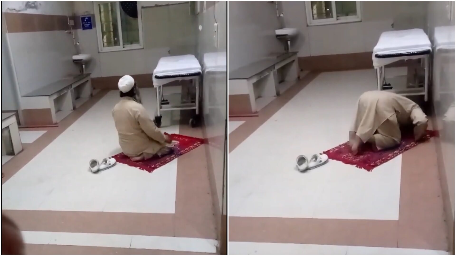 منظمات الهندوتفا تثير الجدل بعد أن أدى رجل مسلم الصلاة داخل المستشفى