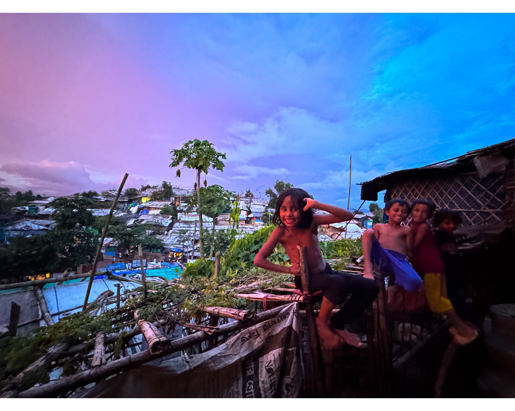 أنماط الحياة المتباينة للاجئي الروهينجا في المخيمات