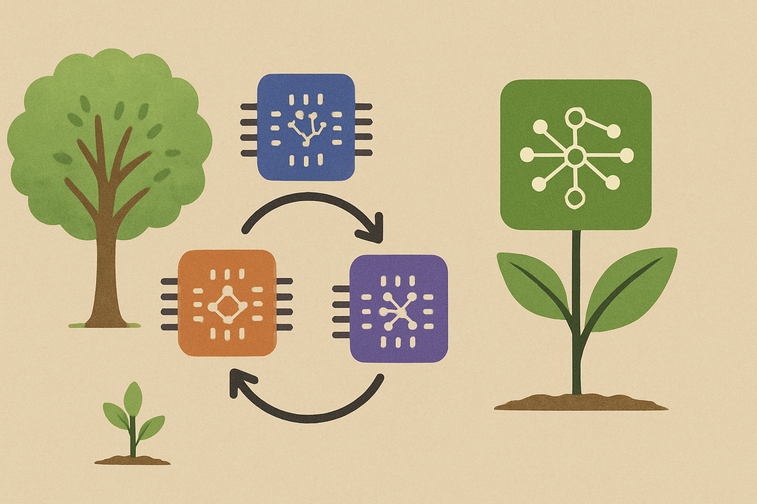 الذكاء الاصطناعي يتعلم من الطبيعة: "التزاوج" بين النماذج خطوة نحو جيل جديد من الابتكار 18 الذكاء الاصطناعي يتعلم من الطبيعة: “التزاوج” بين النماذج خطوة نحو جيل جديد من الابتكار