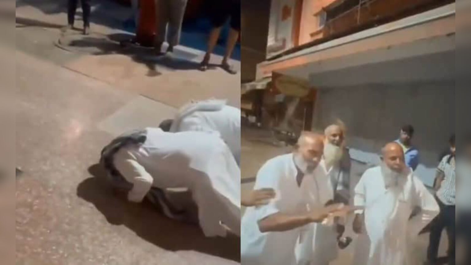 تعرض معتمرون للمضايقة من قِبَل جماعة هندوتفا بالقرب من معبد في دلهي