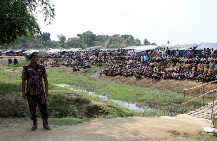 تقرير: جيش ميانمار دمّر قرى الروهينجا بالكامل لبناء نقاط أمنية