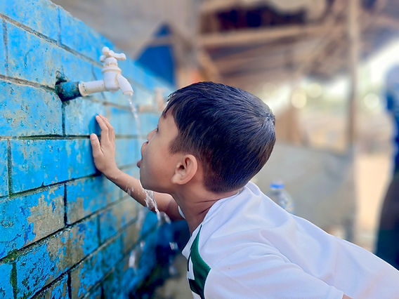 شحّ المياه في مخيمات الروهينجا: تقرير حول الأوضاع الراهنة لمجتمع الروهينجا