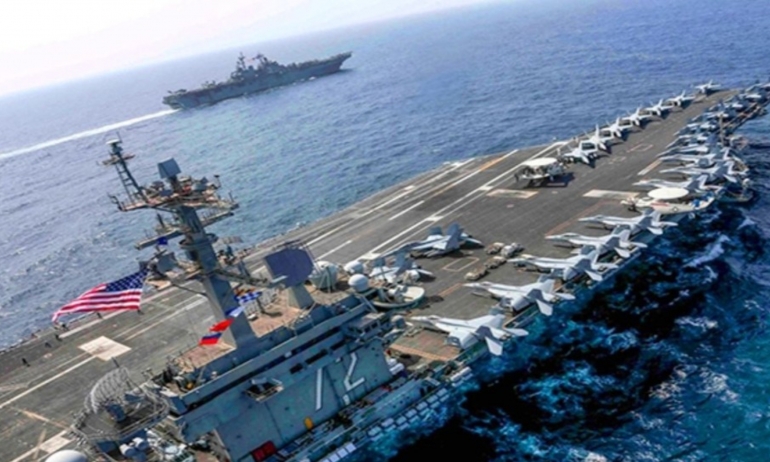 الحشود العسكرية الضخمة وتزايد نشاط القواعد الأمريكية في المنطقة: ضغط سياسي أم ردع عسكري؟ 3 الحشود العسكرية الضخمة وتزايد نشاط القواعد الأمريكية في المنطقة: ضغط سياسي أم ردع عسكري؟