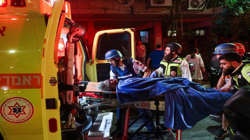 2,745 إصابة في إسرائيل