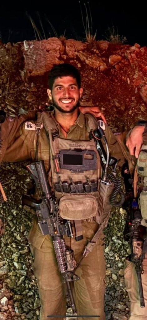 أسر عنصر من حزب الله ومقتل 4 جنود إسرائيليين في لبنان 3 النقيب نوعم مدموني، 22 عامًا،