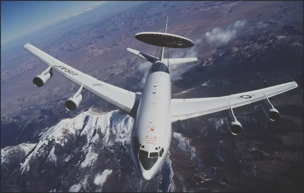5856طائرة الإنذار المبكر E 3 Sentry