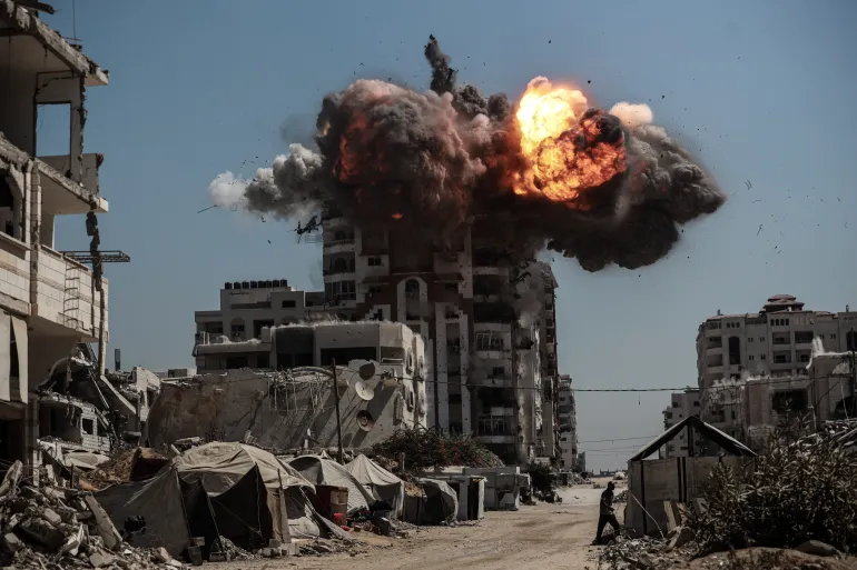 AA 20250914 39111312 39111303 ISRAELI ATTACKS ON GAZA CONTINUE 1757856891