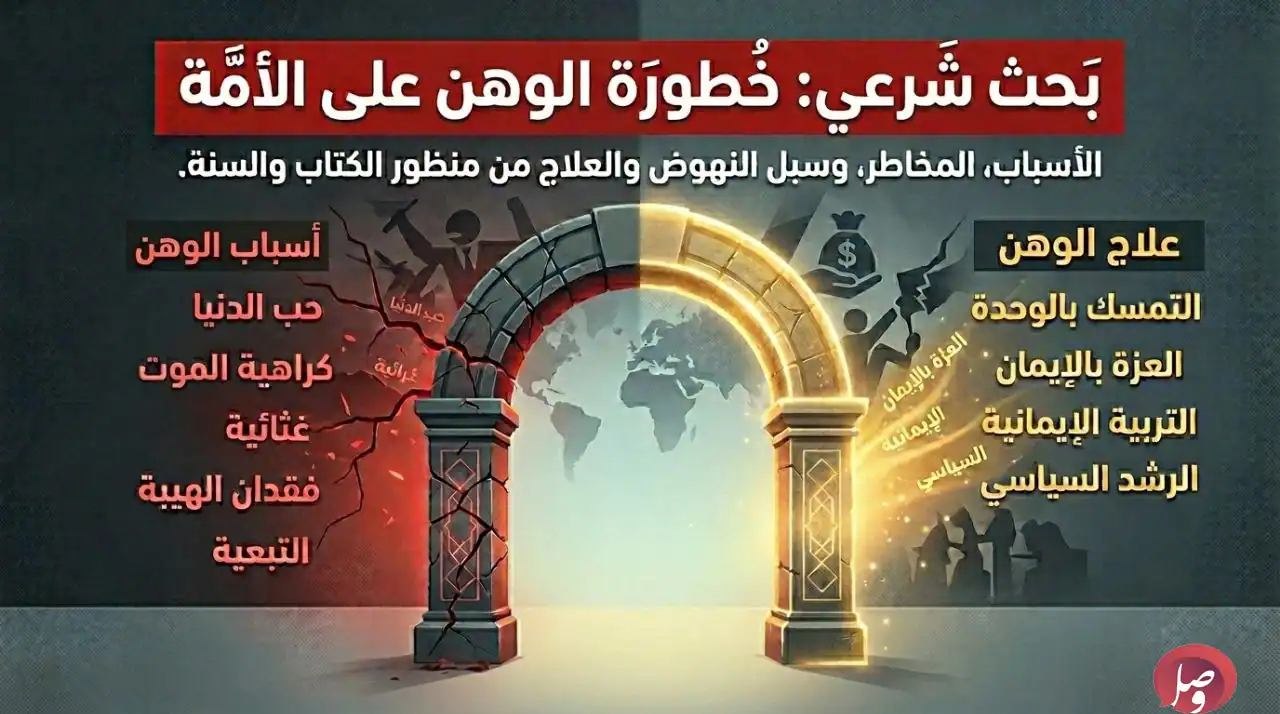 الوهن، علاج الوهن ، الكتاب والسنة