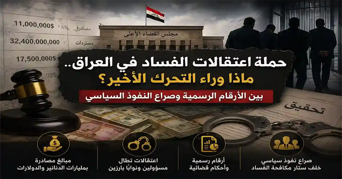 حملة اعتقالات الفساد في العراق