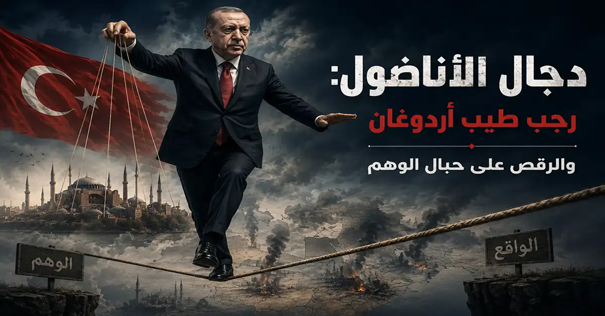 دجال الأناضول أردوغان 1 غلاف مقال رأي بعنوان: دجال الأناضول أردوغان
