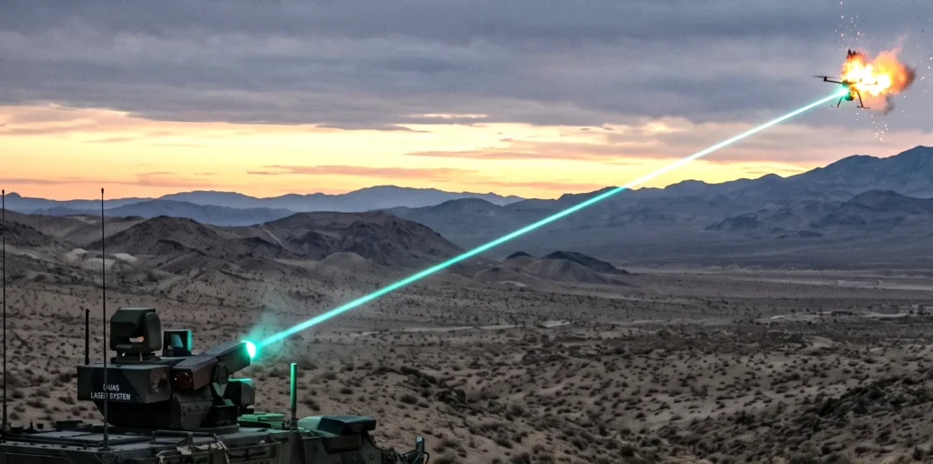 اختبارات الجيش الأمريكي في الأجواء المدنية تثير مخاوف متزايدة على سلامة الطيران 8 counterdrone laser